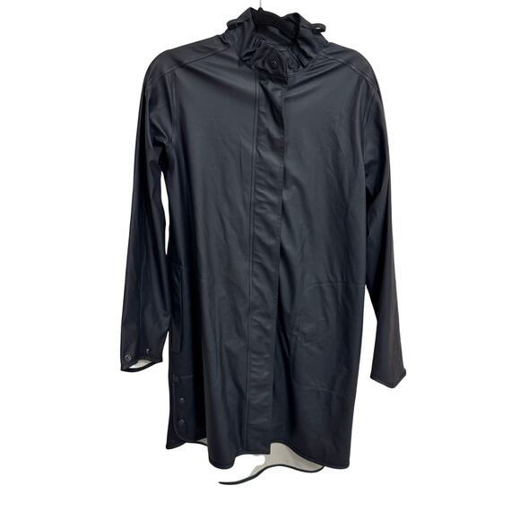 Ilse Jacobsen Dark Navy Blue Raincoat *NO HOOD - Picture 1 of 4